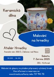 7.6.2025  - Malování na hrnečky